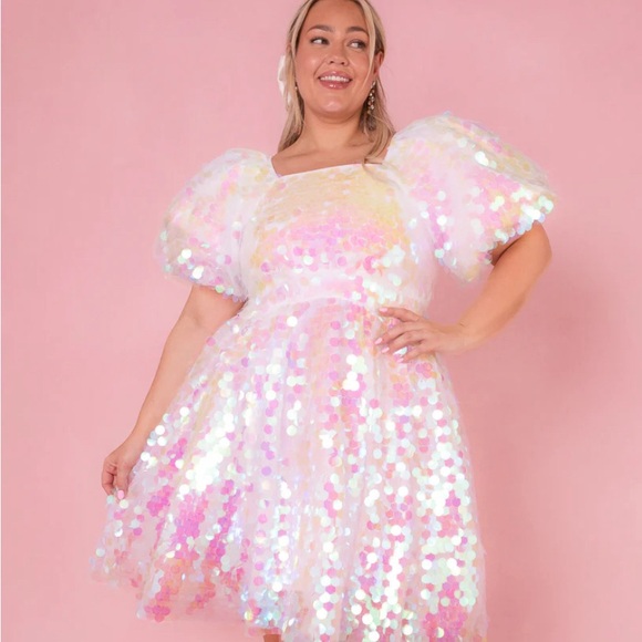 Ivy City Co Shimmer Dress size 20W Sold Out on the website! - Picture 1 of 5